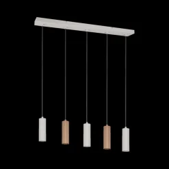 Hanglampen|Ygo Hanglamp SOKA 5Del. Metaal Coffee