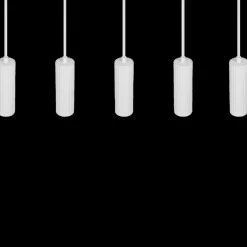 Hanglampen|Ygo Hanglamp SOKA 5Del. Metaal Wit