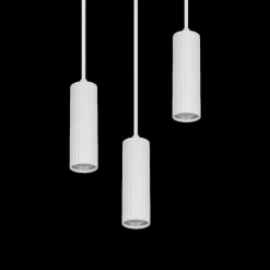 Hanglampen|Ygo Hanglamp SOKA 3Del. Metaal Wit