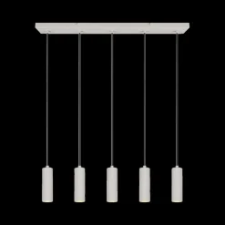 Hanglampen|Ygo Hanglamp SOKA 5Del. Metaal Warm Grijs