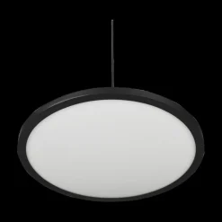 Hanglampen|Ygo Hanglamp TRAY 1Del. Met. Mat Zwart