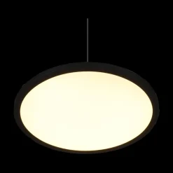 Hanglampen|Ygo Hanglamp TRAY 1Del. Met. Mat Zwart