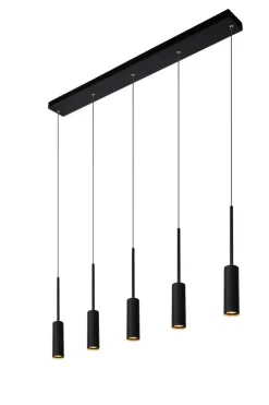 Hanglampen|Ygo Hanglamp TUBULE Zwart