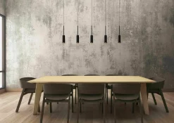 Hanglampen|Ygo Hanglamp TUBULE Zwart