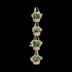 Woondecoratie|Ygo Hangplant KM Artif. in Mand Ass.