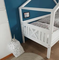 Bedden|Ygo Hemelbed RAPUNZEL 90x200 Wit