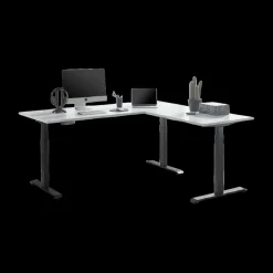 Bureaus|Ygo Hoekbureau Verstelbaar LIFT UP 180x177 Wit