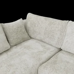 Hoeksalons|Ygo Hoeksalon ACHIEL Longchair Links Turtledove B313