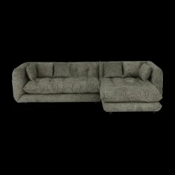 Hoeksalons|Ygo Hoeksalon AMIGO Longchair Rechts Olive B300