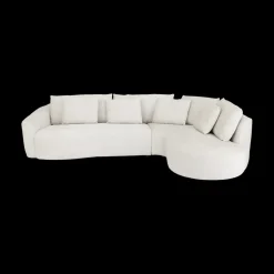 Hoeksalons|Ygo Hoeksalon ARIEL Longchair Rechts Barmon Coconut