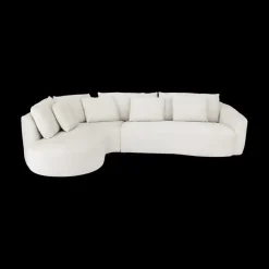 Hoeksalons|Ygo Hoeksalon ARIEL Longchair Links Barmon Coconut