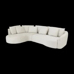 Hoeksalons|Ygo Hoeksalon ARIEL Longchair Links Barmon Coconut