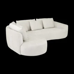 Hoeksalons|Ygo Hoeksalon ARIEL Longchair Links Barmon Coconut