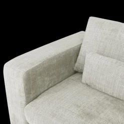 Hoeksalons|Ygo Hoeksalon ATLAS Greige Longchair Rechts B327