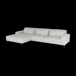 Hoeksalons|Ygo Hoeksalon BEMTHE Longchair Links Grijs B299