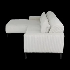 Hoeksalons|Ygo Hoeksalon BEMTHE Longchair Links Grijs B299