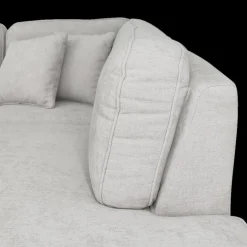 Hoeksalons|Ygo Hoeksalon CALABRIA Grijs Longchair Links B396