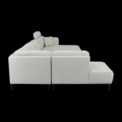 Hoeksalons|Ygo Hoeksalon CALABRIA Grijs Longchair Rechts B396