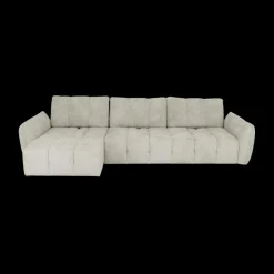 Hoeksalons|Ygo Hoeksalon CARPO Semona Greige Longchair Links B337