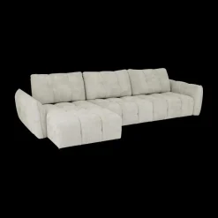 Hoeksalons|Ygo Hoeksalon CARPO Semona Greige Longchair Links B337