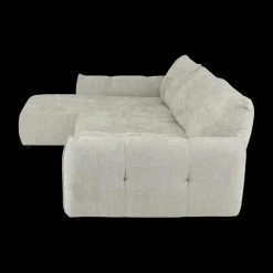 Hoeksalons|Ygo Hoeksalon CARPO Semona Greige Longchair Links B337