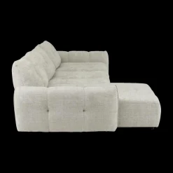 Hoeksalons|Ygo Hoeksalon CARPO Semona Greige Longchair Links B337