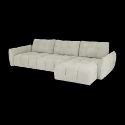 Hoeksalons|Ygo Hoeksalon CARPO Semona Greige Longchair Rechts B337