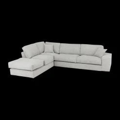 Hoeksalons|Ygo Hoeksalon CASCADA Grijs Hoek Links B312