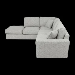 Hoeksalons|Ygo Hoeksalon CASCADA Grijs Hoek Links B312