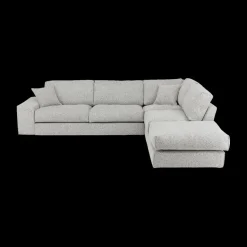 Hoeksalons|Ygo Hoeksalon CASCADA Grijs Hoek Rechts B312