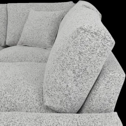 Hoeksalons|Ygo Hoeksalon CASCADA Grijs Hoek Rechts B312