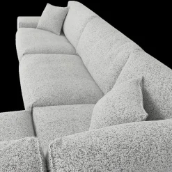 Hoeksalons|Ygo Hoeksalon CASCADA Grijs Hoek Rechts B312