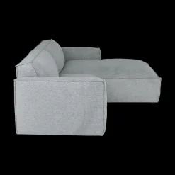 Hoeksalons|Ygo Hoeksalon CASTOR Lonchair Rechts Grijs