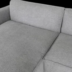 Hoeksalons|Ygo Hoeksalon CASTOR Lonchair Rechts Grijs