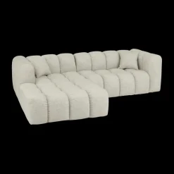 Hoeksalons|Ygo Hoeksalon CELESTE Longchair Links Ivory B265