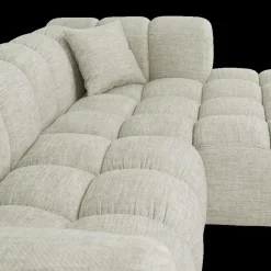 Hoeksalons|Ygo Hoeksalon CELESTE Longchair Rechts Ivory B265