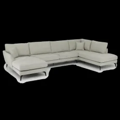 Hoeksalons|Ygo Hoeksalon CELINE Longchair Rechts Grijs