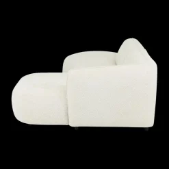 Hoeksalons|Ygo Hoeksalon CONCA Longchair Rechts Ivoor