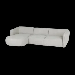 Hoeksalons|Ygo Hoeksalon CONCA Longchair Links Mito Naturel