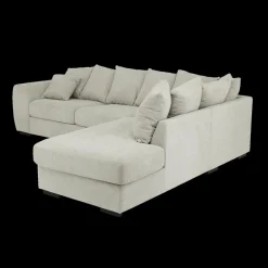 Hoeksalons|Ygo Hoeksalon CUBA Longchair Rechts Mito Beige