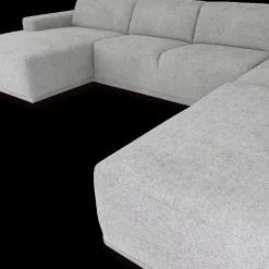 Hoeksalons|Ygo Hoeksalon DALI Longchair Rechts Grijs