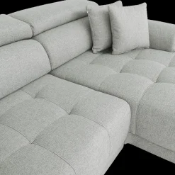 Hoeksalons|Ygo Hoeksalon FIRENZE Hoek Links Grijs