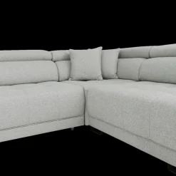 Hoeksalons|Ygo Hoeksalon FIRENZE Hoek Rechts Grijs - Elektrische diepteverstelling