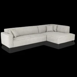 Hoeksalons|Ygo Hoeksalon FRISCO Hoek Rechts Fossil Grey B308