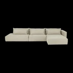 Hoeksalons|Ygo Hoeksalon GAELLE Longchair Rechts Retro Bliss B416