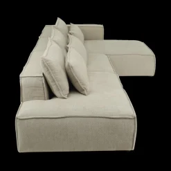 Hoeksalons|Ygo Hoeksalon GAELLE Longchair Rechts Retro Bliss B416