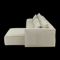 Hoeksalons|Ygo Hoeksalon GAELLE Longchair Rechts Retro Bliss B416