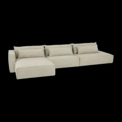 Hoeksalons|Ygo Hoeksalon GAELLE Longchair Links Retro Bliss B416