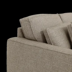 Hoeksalons|Ygo Hoeksalon KIRUNA Hoek Rechts Taupe B289