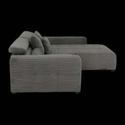 Hoeksalons|Ygo Hoeksalon LORETO Donkergrijs B283-L231